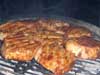 Jerked, Pork Loin Chops, On the Grill, Picture