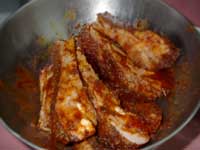 Oven Baked, BBQ Ribs Sauced Ribs, Ready to Serve Picture