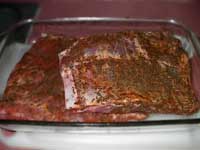 Oven Baked, BBQ Ribs Ribs with Rub Picture