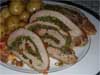 Pesto Stuffed, Pork Tenderloin Recipe