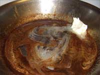 Pork Tenderloin Mignonettes, De-glazing the pan for a Pan Sauce Picture