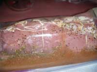 Brining a Whole Pork Loin, Picture