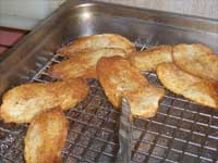 Draining the Chips after Frying Picture