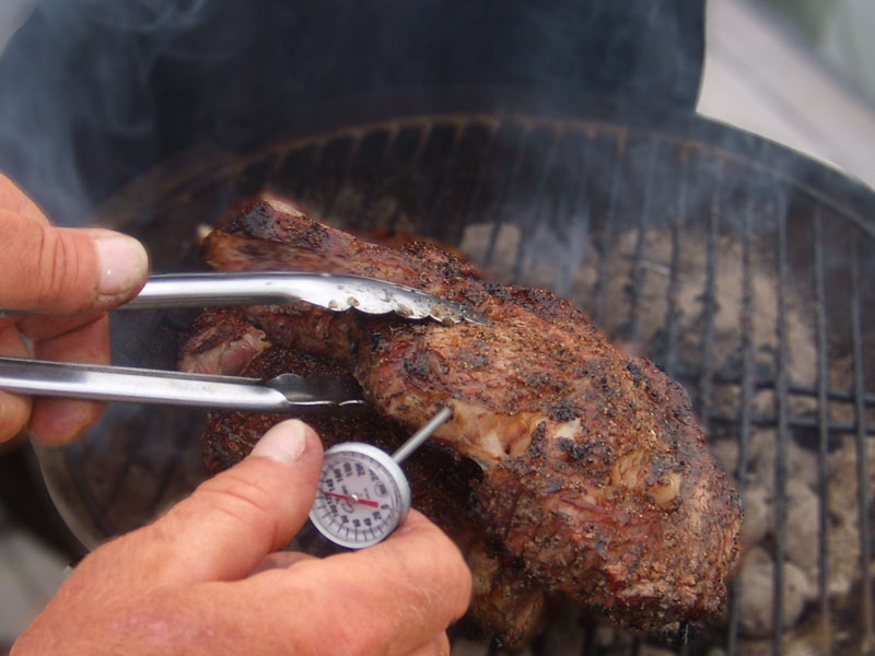 A Larger picture showing the Marbling in a Rib Eye