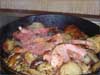 Leftover Ham With South West Pepper Fried Potatoes  Peppers Picture