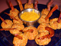 Plated with Bacon Toothpicks Picture