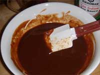 Cajun Style, Buffalo Shrimp Making up the Sauce Picture