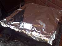 Pumpkin Smoking on the Grill Picture