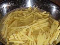 Soaking the Potatoes Picture