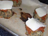 Turkey Meatballs Florentine  Cooking the Meatballs Picture