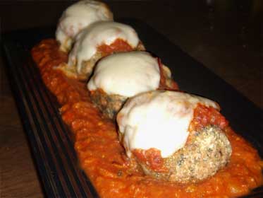Turkey Meatballs Florentine Picture