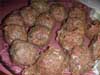 Italian Style, Venison Meatballs, Picture