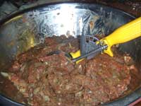 Using a Portioner to make Venison Meatballs Picture