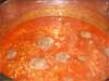 Venison Spaghetti Sauce, Cooking Onions Picture