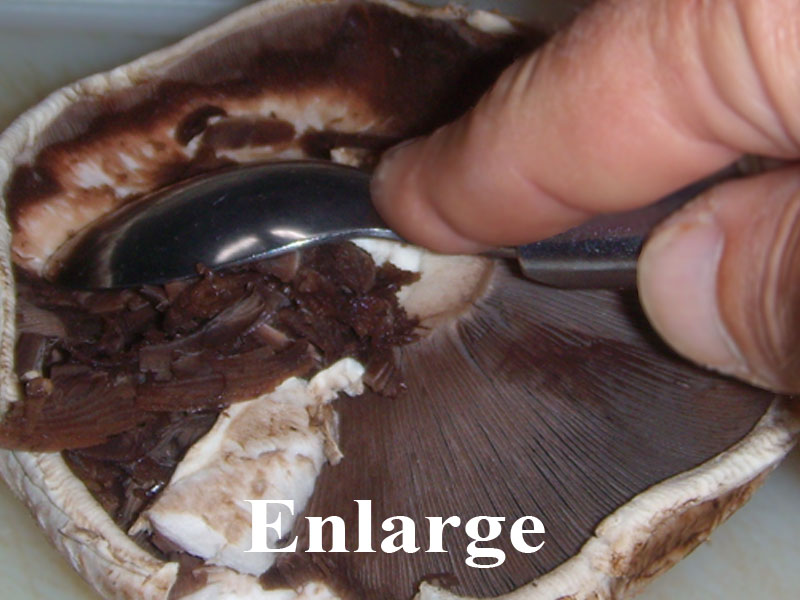 Cleaning Portobellos Picture