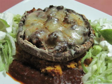 Spicy Shrimp Stuffed Portobellos Picture